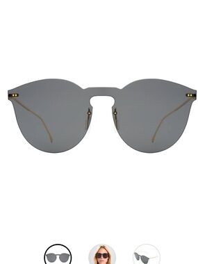 Illesteva Mirrored Sunglasses Leonard Mask